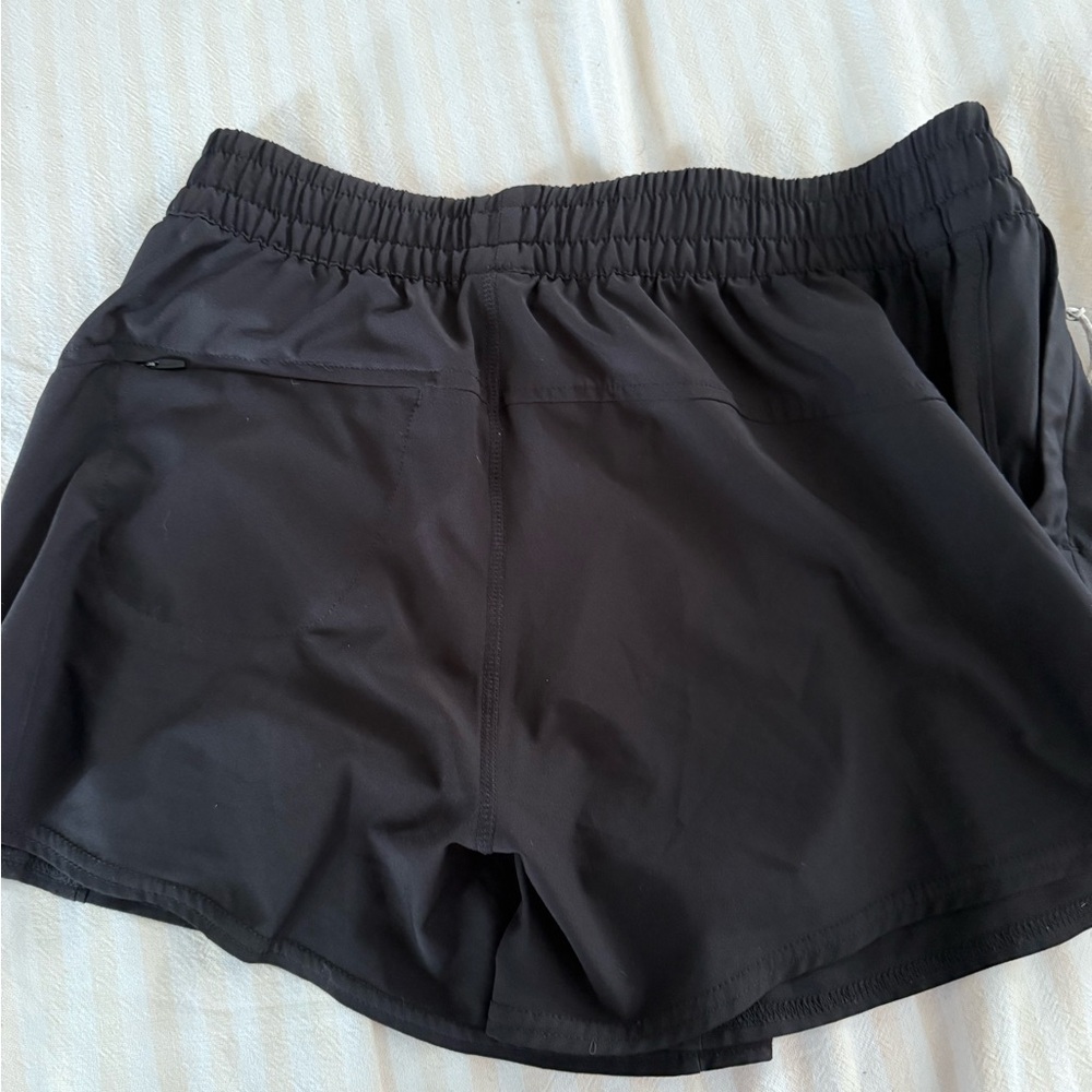 Vuori Women's Black Athletic Shorts - Picture 3 of 5